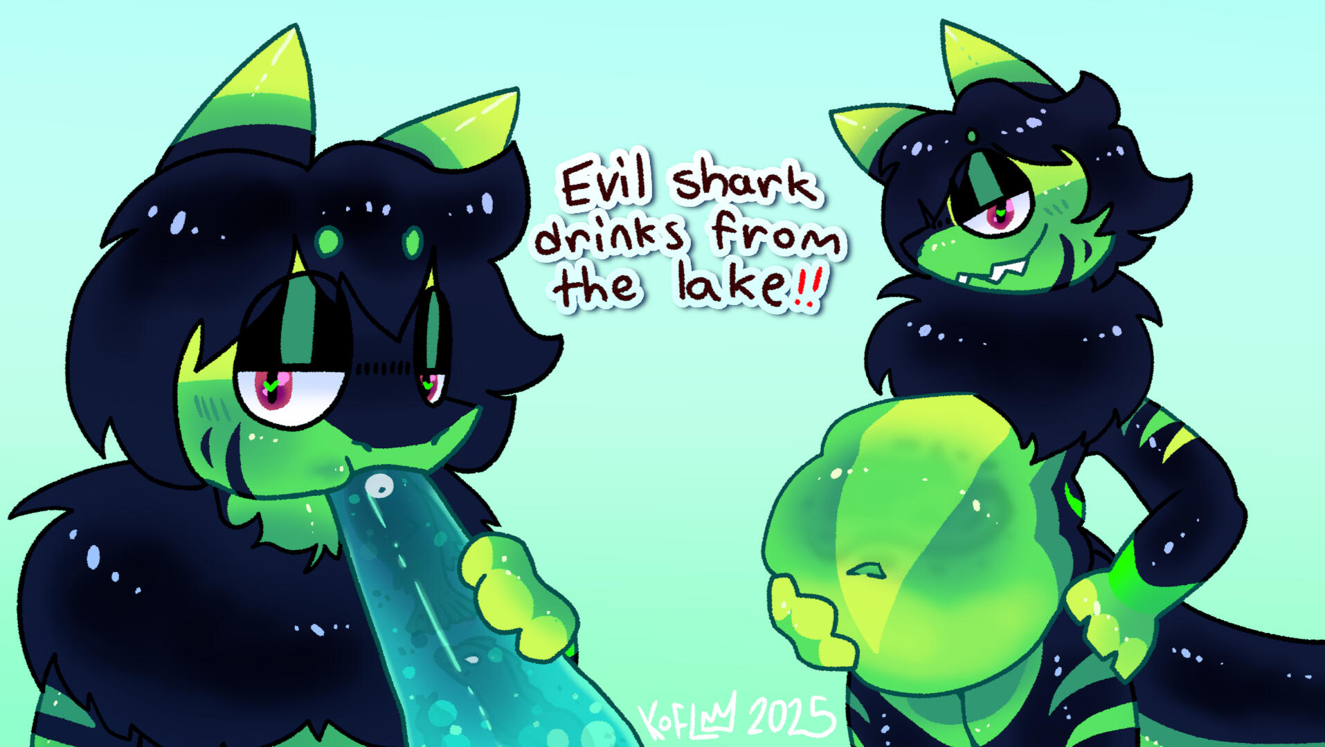 Evil Shark Eats EVERY FISH